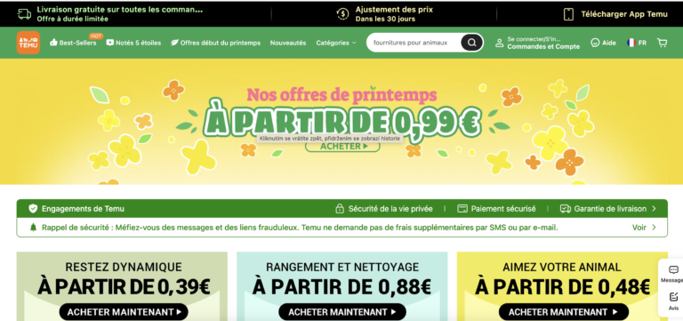 Lire la suite à propos de l’article Temu Avis – prix, qualité des produits, commentaires des clients